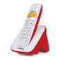 Telefone sem fio digital - TS 3110 - Branco e Vermelho Telefone sem fio digital - TS 3110 - Branco e Vermelho