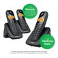 Telefone sem fio digital com 2 ramais adicionais - TS 3113 Telefone sem fio digital com 2 ramais adicionais - TS 3113