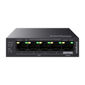 Switch 5 portas Gigabit Ethernet com 4 portas PoE+ - S1005G-P Switch 5 portas Gigabit Ethernet com 4 portas PoE+ - S1005G-P