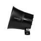 Sirene com fio 9 a 15 VDC/105 dB Preta - SIR 1000 Sirene com fio 9 a 15 VDC/105 dB Preta - SIR 1000