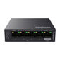 Switch 5 portas Gigabit Ethernet com 4 portas PoE+ - S1005G-P Switch 5 portas Gigabit Ethernet com 4 portas PoE+ - S1005G-P