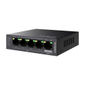 Switch 5 portas Gigabit Ethernet com 4 portas PoE+ - S1005G-P Switch 5 portas Gigabit Ethernet com 4 portas PoE+ - S1005G-P