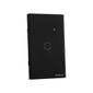 Interruptor touch inteligente zigbee Preto - EZS 1001