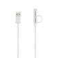 Cabo USB 2 em 1 micro USB + USB-C - EUABC 12PB Cabo USB 2 em 1 micro USB + USB-C - EUABC 12PB