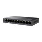 Switch 10 portas fast ethernet com 8 portas PoE+ - S1010F-P Switch 10 portas fast ethernet com 8 portas PoE+ - S1010F-P