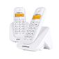 Telefone sem fio digital com ramal adicional - TS 3112 Branco
