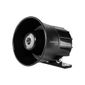 Sirene com fio 9 a 15 VDC/105 dB Preta - SIR 1000 Sirene com fio 9 a 15 VDC/105 dB Preta - SIR 1000