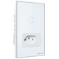 Tomada com Interruptor Inteligente Wi-Fi (1 tecla) - ETS 2001 BRANCO Tomada com Interruptor Inteligente Wi-Fi (1 tecla) - ETS 2001 BRANCO