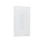 Interruptor touch inteligente zigbee Branco - EZS 1003 Interruptor touch inteligente zigbee Branco - EZS 1003