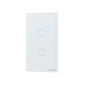 Interruptor touch smart Wi-Fi - EWS 1002 Branco