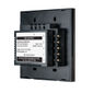 Interruptor touch smart Wi-Fi 4 teclas - EWS 1004 Preto Interruptor touch smart Wi-Fi 4 teclas - EWS 1004 Preto
