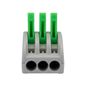 Conector para fios 4 mm² - Conex 1000 Clip 3 vias
