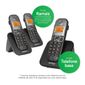 Telefone sem fio digital com 2 ramais adicionais - TS 5123