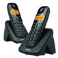 Telefone sem fio digital com ramal adicional - TS 3112 Preto