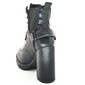 Bota Coturno Bebecê Ankle Boot Detalhe Elástico Solado Tratorado Preta Bota Coturno Bebecê Ankle Boot Detalhe Elástico Solado Tratorado Preta