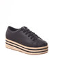 Tênis Bebecê Flatform Salto Detalhe Corda Preto Tênis Bebecê Flatform Salto Detalhe Corda Preto