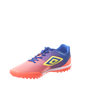 Chuteira Society Umbro Seep Sonic Azul e Coral