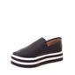Tênis Slip-On Vizzano Flatform Solado Listrado Preto Tênis Slip-On Vizzano Flatform Solado Listrado Preto