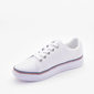 Tênis Kolosh Flatform Detalhe Listra Lateral Aplicação Metal Logo Branco