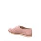 Tênis Oxford Moleca Microperfuros Verniz Rosa