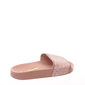 Chinelo Slide Molekinha Detalhe Glitter Rosa