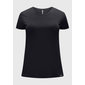 Blusa Lunender Viscose Elastano Malha Canelada Decote Redondo Básica Preto Blusa Lunender Viscose Elastano Malha Canelada Decote Redondo Básica Preto