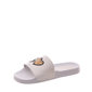 Chinelo Slide Via Marte Aplicação Lantejoula Branco Chinelo Slide Via Marte Aplicação Lantejoula Branco
