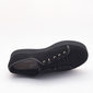Tênis Moleca Flatform Camurça Preto