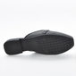 Sapato Mule Mississipi Bico Quadrado Cabedal Linhão Detalhe Metal Preto Sapato Mule Mississipi Bico Quadrado Cabedal Linhão Detalhe Metal Preto