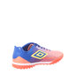 Chuteira Society Umbro Seep Sonic Jr Azul e Coral