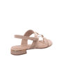 SANDÁLIA RASTEIRA PICCADILLY DETALHES EM VERNIZ BEGE SANDÁLIA RASTEIRA PICCADILLY DETALHES EM VERNIZ BEGE