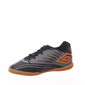 Chuteira Futsal Umbro Speed IV Jr Estampada Preto e Laranja
