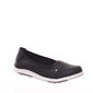 Tênis Slip-On Kolosh Sapatilha Palmilha com Gel no Calcanhar Couro Preto Tênis Slip-On Kolosh Sapatilha Palmilha com Gel no Calcanhar Couro Preto