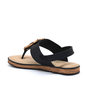 SANDÁLIA RASTEIRA MODARE FECHADA CALCANHAR ABERTO ULTRA CONFORTO COM PREDARIA PRETO