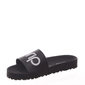 Chinelo Slide Rip Curl Estampa Logo Preto