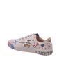 Tênis Moleca Estampado Branco e Multicores Tênis Moleca Estampado Branco e Multicores