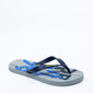 Chinelo Mormaii Tropical Grafics AD Cinza e Azul