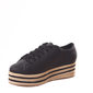 Tênis Bebecê Flatform Salto Detalhe Corda Preto Tênis Bebecê Flatform Salto Detalhe Corda Preto