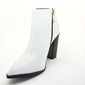 Bota Bebecê Ankle Boot Napa Branca Bota Bebecê Ankle Boot Napa Branca