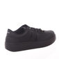 Tênis Moleca Flatform com Listra Lateral Preto e Preto