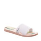 Chinelo Slide Ipanema Way Print Branco e Rosa