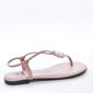 Sandália Moleca Detalhe Coração Rosa