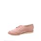 Tênis Oxford Moleca Microperfuros Verniz Rosa