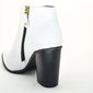 Bota Bebecê Ankle Boot Napa Branca Bota Bebecê Ankle Boot Napa Branca