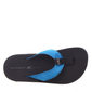 Chinelo Kenner Kivah Solado Tratorado Azul e Preto
