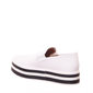 Tênis Slip-On Vizzano Flatform Solado Listrado Branco