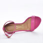Sandália Vizzano Cabedal Tira Calcanhar Fechado Salto Fino Pink
