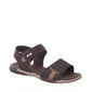 Sandália Papete Kidy Velcro Marrom Sandália Papete Kidy Velcro Marrom