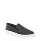 Tênis Slip-On Bottero Couro Detalhe Costura Preto