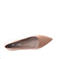 Sapato Scarpin Via Marte Salto Grosso Bico Fino Bege Sapato Scarpin Via Marte Salto Grosso Bico Fino Bege